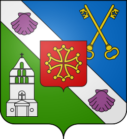 Blason ville fr Tournefeuille (Haute-Garonne)